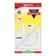 ARISTO Geodreieck® 22,5 cm mit Griff, Facette, Tuschenoppen (AR1555/2)
