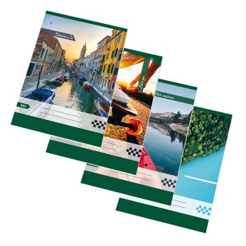 Papirny Brno Schulheft A5 kariert 5×5 mm 60 Blatt...