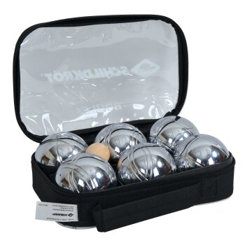 SCHILDKRÖT Boule / Boccia / Petanque-Set, Stahl