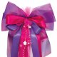 ROTH XXL-Schultütenschleife "Purple Blooming", lila/pink