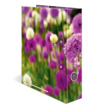 HERMA Motivordner Blumen "Purple Sensation",...