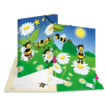 HERMA Eckspannermappe Tiere "Bienenwiese",...