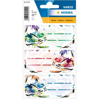HERMA Buchetiketten VARIO "Chucks", 76 x 35 mm