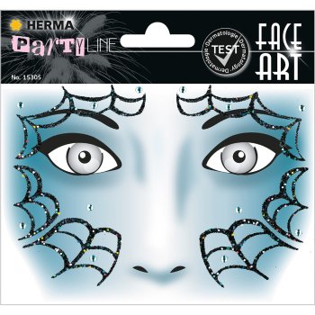 HERMA Face Art Sticker Gesichter "Spider"
