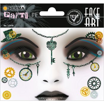 HERMA Face Art Sticker Gesichter "Steam Punk...