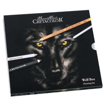 CRETACOLOR Black & White Box "Wolf-Edition"...
