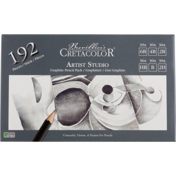 CRETACOLOR Artist Studio 192er Graphitestifte Set