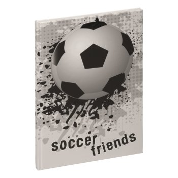 PAGNA Freundebuch "Fußball", 120 g/qm, 60...