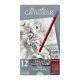 CRETACOLOR CLEOS Fine Art Graphitstift 12-teilig
