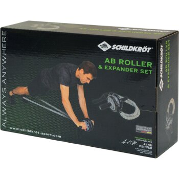 SCHILDKRÖT AB Roller & Expander Set, schwarz / grau