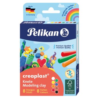 Pelikan Kinderknete Creaplast 8er