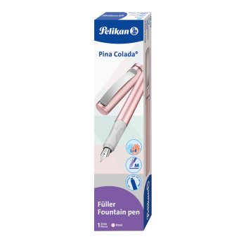 Pelikan Twist Tintenroller Girly Rose, € - rosa-metallic sch, 806299 10,50 L+R