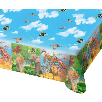 Folat Safari-Party Tischdecke - 180x130cm