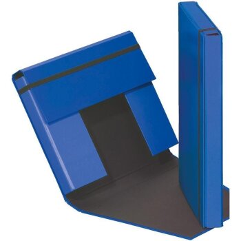 PAGNA Heftbox "Basic Colours", DIN A4, blau
