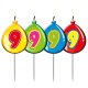 Folat Kerze Geburtstagsballon Ziffer / Zahl 9