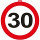 Folat 30. Geburtstag Türschild Verkehrsschild - 47cm