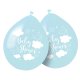 Folat Blaue Babyshower Junge Ballon 30 cm - 8 St&uuml;ck