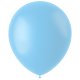 Ballon 33 cm 10 St&uuml;ck - powder blue matt