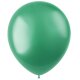 Ballon 33 cm 50 Stück - Radiant Regal Green Metallic