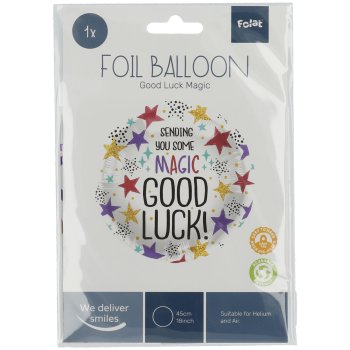 Folat Folienballon Good Luck Magic - 45 cm