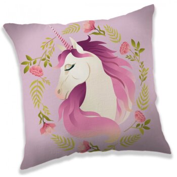 Dekokissen Polyester 40 x 40 cm "Unicorn"