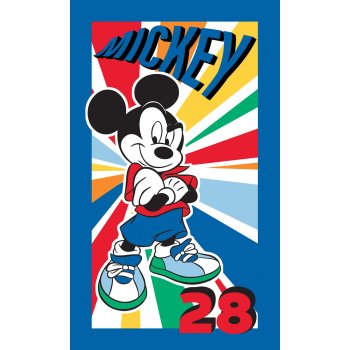 Handtuch Baumwolle 30 x 50 cm "Mickey Mouse"