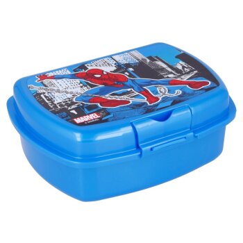 Javoli Disney desiatový box - 16 x 12 x 5 cm - Spiderman - modrý