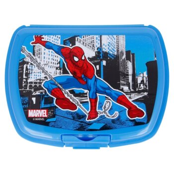 Javoli Disney desiatový box - 16 x 12 x 5 cm - Spiderman - modrý