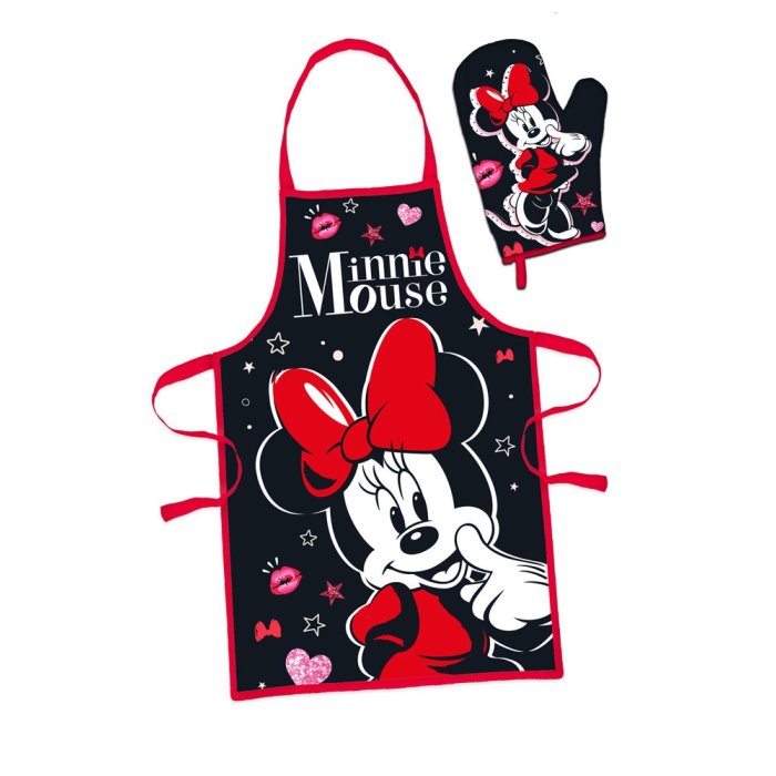Kochschürzen Set Minnie Mouse