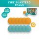 SCHILDKRÖT Ersatzbälle Fire Blaster, farbig sortiert