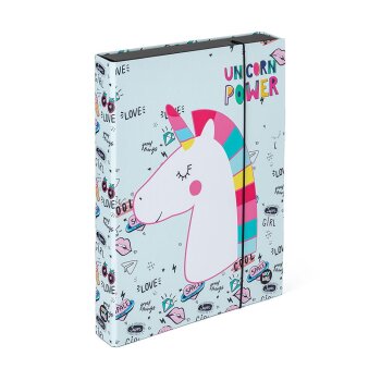 oxybag Heftbox Jumbo A4 Unicorn Love