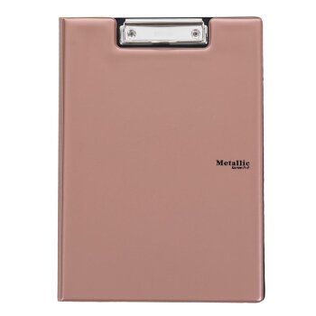 oxybag Klemmbrettmappe DIN A4 METALLIC kupfer