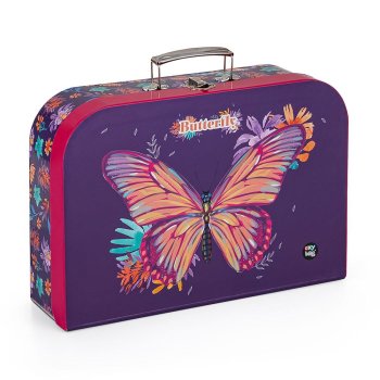 oxybag Handarbeitskoffer Butterfly purple/pink