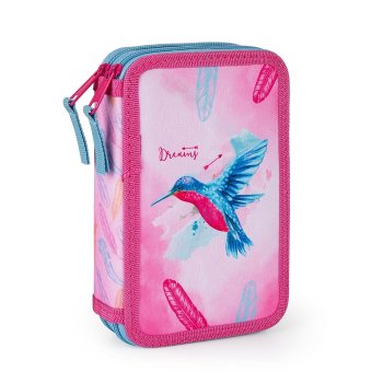 oxybag Schüleretui Double Colibri pink