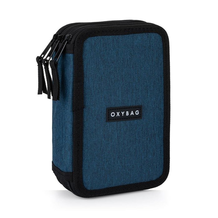 oxybag Schüleretui Triple UNICOLOR blue