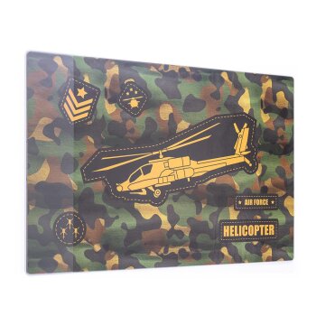 oxybag Schreibtischunterlage 60 × 40 cm Helikopter