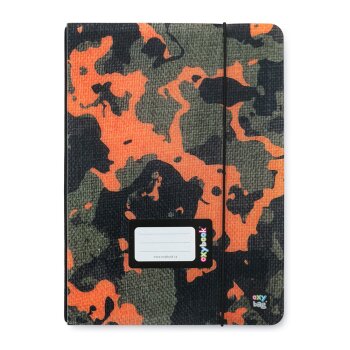 oxybag Oxybook PP A4, linajkovaný, 40 listov Camo