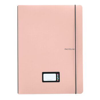 oxybag Oxybook PP DIN A5 40 Blatt liniert PASTELINI apricot