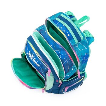 oxybag Schulrucksack OXY GO Unicorn blue