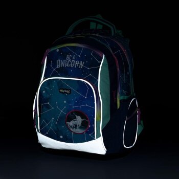 oxybag Schulrucksack OXY GO Unicorn blue