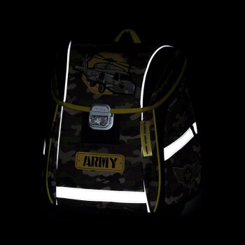 oxybag Schultasche PREMIUM LIGHT Helikopter ARMY