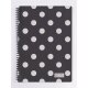 oxybag Krúžkový blok A4 linajkovaný 70 listov SOFT Dots strieborný