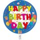 Javoli Disney Party papierový tanier 19,5 cm - 8 kusov - Happy Birthday