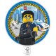 Party Pappteller 23 cm 8 Stück "LEGO" City Police