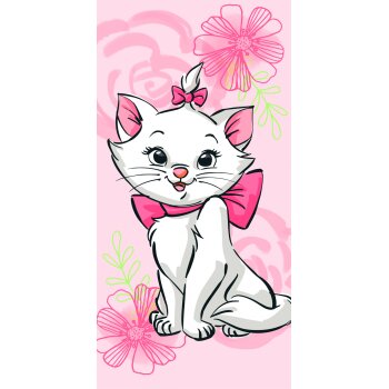 Strandtuch / Badetuch Disney Marie Cat