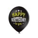 Ballon 30 cm 6 Stück - Happy Birthday to you