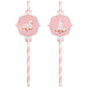 Papierstrohhalme 8er Set Princess
