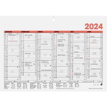 Glocken Tischkalender "Tafelkalender", 2024,...