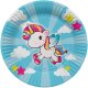Folat párty papierový tanier 23 cm - 8 kusov - Jednorožec