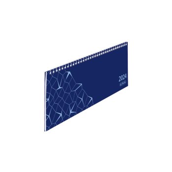 herlitz Tischkalender Compact 2024, blau